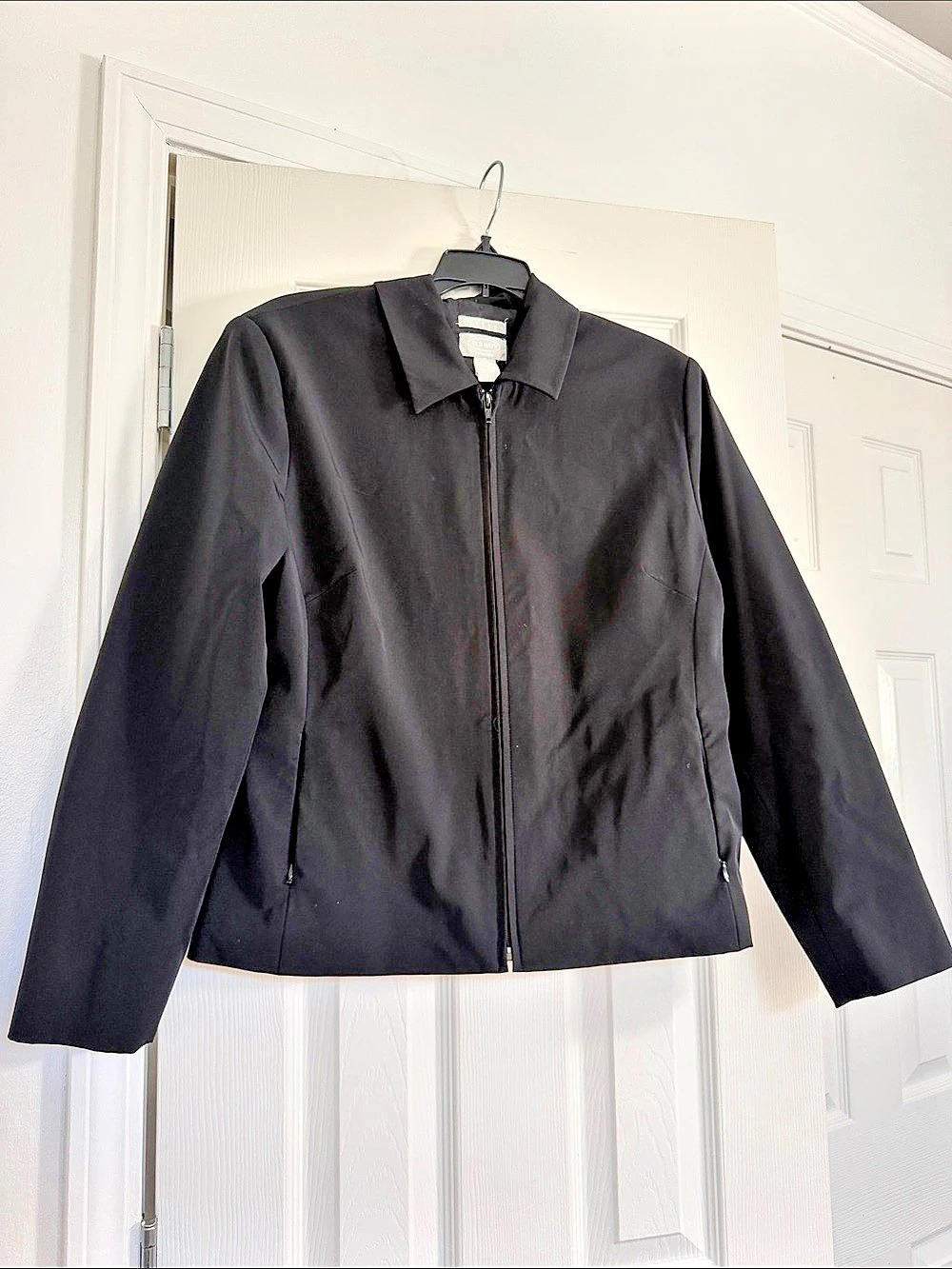 Old Navy Collection Black Zip Front Jacket
